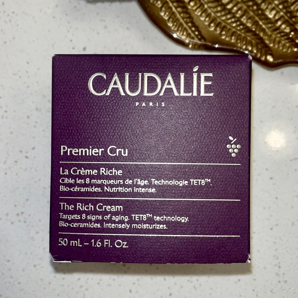New Caudalie Premier Cru The Rich Cream Moisturizer Anti-Aging Skincare French